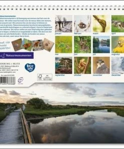 Groothandel 🔥 Bekking & Blitz Natuurmonumenten Maandkalender 2023 🔥 -ACROPAQ Shop 550x532