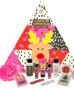 Nieuw 🛒 Mad Beauty 12 Days Of 🔔 Christmas Bath & Body Pom Pom Advent Kalender 👍