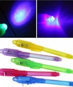 Top 10 🎉 LOUZIR Onzichtbare Inkt Pen Met UV Lampje Voor Geheime Tekst - Top Secret - Invisible Ink ✨ -ACROPAQ Shop 550x533 3