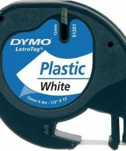 Flash-uitverkoop 🧨 DYMO LetraTag Plastic Labels | Origineel | 12 Mm X 4 M Op Rol | Zwart Afdrukken Op Witte Labels | Voor LetraTag-labelmakers 🤩 -ACROPAQ Shop 550x533 5