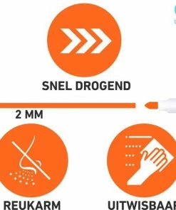 Goedkoopste 👏 Bablue Whiteboard Stiften - 8 Stuks - Met Wisser ⌛ -ACROPAQ Shop 550x534 4