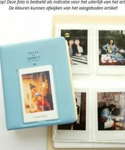 Nieuw 🔥 Wanties Instax Mini 6-in-1 Fotoalbum Set | 65-vaks Fotoalbum + 4 Magnetische Fotolijstjes + Fotohanger | Geschikt Voor (o.a.): Fujifilm Instax Mini 7s / 8 / 9 / 11 / Evo / 25 / 90 / Link / SP-2 / Liplay / Film Polaroid | Fotoboek Foto Album Fotoslinger 😉 -ACROPAQ Shop 550x536 1