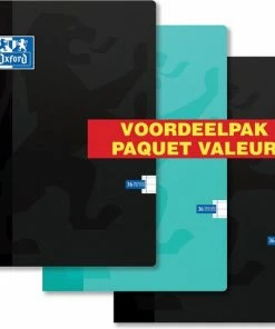 Gloednieuw 🎉 Oxford School - Schoolschrift - A4 - Lijn - Met Kantlijn - 72 Pagina's - Pak Van 3 🛒 -ACROPAQ Shop 550x544 2