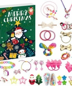 Goedkoop 🤩 Happyment Adventskalender Kinderen 2022 - Meisjes - Sierraden Liefhebber - 24 Stuks - Black Friday - Sinterklaas - Kerstcadeau ⭐