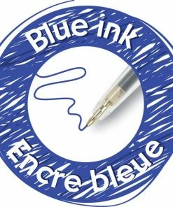 Groothandel 😉 BIC M10 Original Balpennen Met Kliksysteem - Blauw - Pak Van 10 Stuks - Medium Punt 1.0 Mm 🥰 -ACROPAQ Shop 550x546