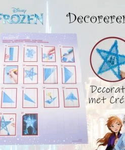 Goedkoop 👍 Disney Frozen Prachtige Ster Lantaarn Met LED Verlichting – Knutselpakket Voor Kerst - Knutselen Voor Meisjes 👏 -ACROPAQ Shop 550x546 7