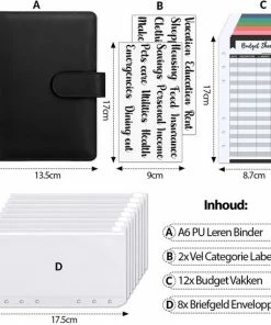 Aanbiedingen 😀 Consumerce® Budget Planner Met Geldmapjes Roze – Budgetplanner Kasboek – Huishoudboekje – Budget Binder – Budgetplanner Invulboekjes – Budgetplanners – Kasboekje In En Uitgaven – Kasboek Huishoudboek – Uitgaven Boekje 💯 -ACROPAQ Shop 550x549 13