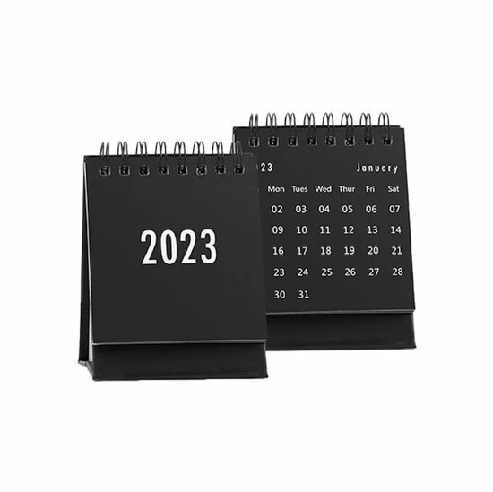 Nieuw π Geen Zwarte Kleine Bureaukalender 2023 - Tafelkalender 2023 - Kalender 2023 - Mini Kalender 2023 π 3 Nieuw π Geen Zwarte Kleine Bureaukalender 2023 - Tafelkalender 2023 - Kalender 2023 - Mini Kalender 2023 π