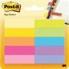 Aanbiedingen 🌟 Post-it Vlaggen 670-10AB Geassorteerde Kleuren 10 Eenheden Van 50 Strips 👍