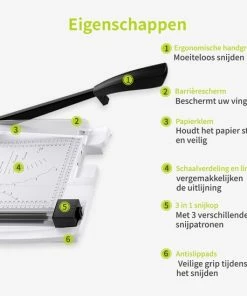 Beste recensies van 😍 ACROPAQ Papiersnijder - Met Hefboom En Rolsnijmachine, A4 En A3 Papiersnijmachine, Met 3 Snijpatronen, Inklapbaar - Wit - AGU4 🛒 -ACROPAQ Shop 550x549 23
