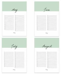 Kopen 🎁 Verjaardagskalender - Staand In Houder - A5 Formaat - Made By Mary 👏 -ACROPAQ Shop 550x550 1000