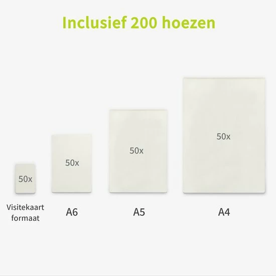 Kopen 👍 ACROPAQ Lamineerapparaat A4 - Set Met 200 Lamineerhoezen, Papiersnijder, Hoeksnijder - Lamineermachine - AL490 🔔 5 Kopen 👍 ACROPAQ Lamineerapparaat A4 - Set Met 200 Lamineerhoezen, Papiersnijder, Hoeksnijder - Lamineermachine - AL490 🔔 - Afbeelding 3