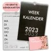 Top 10 🥰 Drukkerij Leo Struijs GROOT LETTER - Weekkalender 2023 - Wandkalender - Ophangbaar - A4 Formaat - 10 Gratis WENSKAARTEN ⌛