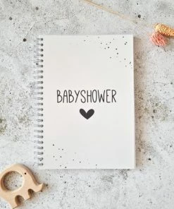 Beste Verkoop 🔥 SUS Design Babyshower Boek | Invulboek | Zwart Wit 👍