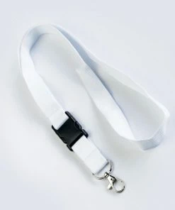 Korting ⭐ Merkloos Wit Keycord, Per Stuk 🥰