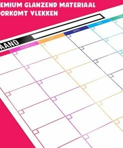 Beste Pirce 😉 FLOOQ Magnetische Maandplanner Weekplanner 2022 En Boodschappenlijst - Complete Set - Planbord - Familieplanner - Dagplanner - To Do Planner - Inclusief Markers & Wisser 🛒 -ACROPAQ Shop 550x550 167