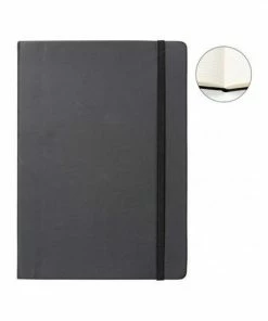 Gloednieuw 🎉 Quantore Notitieboek A4 Zwart Met Harde Kaft En Elastiek 😀 -ACROPAQ Shop 550x550 168