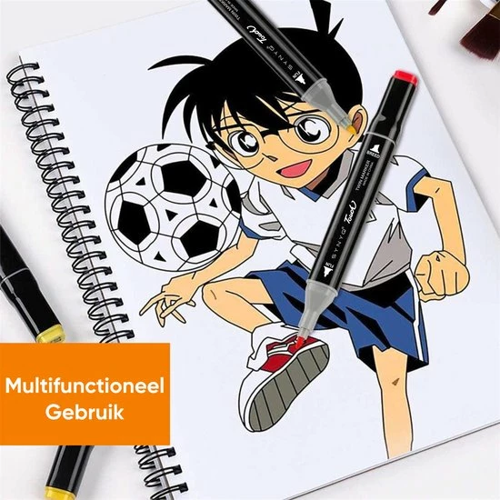 Beste Pirce โญ Synyq Twinmarkers - Markeerstiften - Dual-Tip Markers - Dubbelzijdige Stift - Tekenstiften - Kleurstiften - Alcohol Markers - Alcohol Stiften - 80 Stuks - Sinterklaas Cadeautjes ๐ฅ 10 Beste Pirce โญ Synyq Twinmarkers - Markeerstiften - Dual-Tip Markers - Dubbelzijdige Stift - Tekenstiften - Kleurstiften - Alcohol Markers - Alcohol Stiften - 80 Stuks - Sinterklaas Cadeautjes ๐ฅ - Afbeelding 8