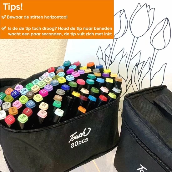 Beste Pirce โญ Synyq Twinmarkers - Markeerstiften - Dual-Tip Markers - Dubbelzijdige Stift - Tekenstiften - Kleurstiften - Alcohol Markers - Alcohol Stiften - 80 Stuks - Sinterklaas Cadeautjes ๐ฅ 12 Beste Pirce โญ Synyq Twinmarkers - Markeerstiften - Dual-Tip Markers - Dubbelzijdige Stift - Tekenstiften - Kleurstiften - Alcohol Markers - Alcohol Stiften - 80 Stuks - Sinterklaas Cadeautjes ๐ฅ - Afbeelding 10