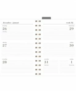 Groothandel 🛒 De Hobbit Hobbit - Agenda Spiraal Medium - Bladeren - 2023 - Ringband - Week Per Pagina - 17.5x12.5cm ⭐ -ACROPAQ Shop 550x550 208