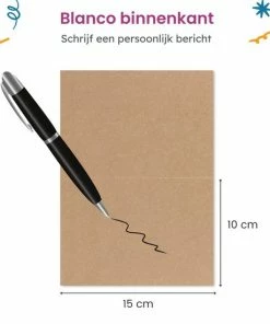 Beste Pirce 🥰 Partizzle® Partizzle 36x Kraft Bedankt Kaartjes Set - Thank You Cards - Wenskaarten - Ansichtkaarten - Kaarten Met Enveloppen - 15x10 Cm 👏 17 Beste Pirce 🥰 Partizzle® Partizzle 36x Kraft Bedankt Kaartjes Set - Thank You Cards - Wenskaarten - Ansichtkaarten - Kaarten Met Enveloppen - 15x10 Cm 👏 -ACROPAQ Shop 550x550 217