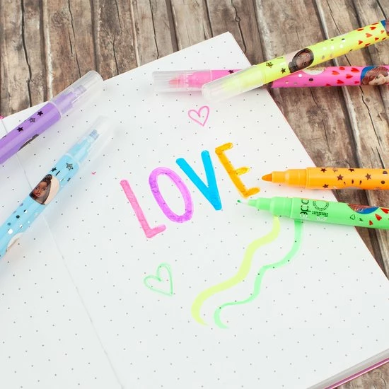 Beste deal π TOPModel Neon Duo Highlighter & Fineliner π 4 Beste deal π TOPModel Neon Duo Highlighter & Fineliner π - Afbeelding 2