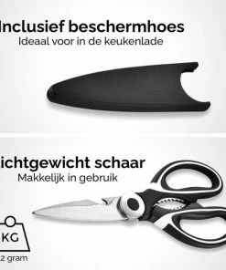 Goedkoop ๐งจ HGMD® Multifunctionele Keukenschaar - Vaatwasser Bestendig - Huishoudschaar - Schaar Linkshandig En Rechtshandig - Flesopener - Notenkraker - Vissenontschubber ๐ฏ 10 Goedkoop ๐งจ HGMD® Multifunctionele Keukenschaar - Vaatwasser Bestendig - Huishoudschaar - Schaar Linkshandig En Rechtshandig - Flesopener - Notenkraker - Vissenontschubber ๐ฏ -ACROPAQ Shop 550x550 231