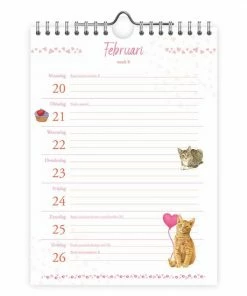 Top 10 👏 Comello Franciens Katten Week Notitiekalender - 2023 - Gijs - 16.5x23cm 😀 -ACROPAQ Shop 550x550 236