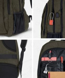 Begroting 😍 TRVLMORE Rugzak - 36 L - 17,3 Inch - Laptop Rugtas - Waterafstotend - Groen 🔥 -ACROPAQ Shop 550x550 242