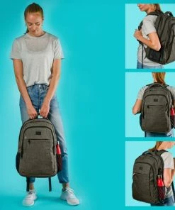 Begroting 😍 TRVLMORE Rugzak - 36 L - 17,3 Inch - Laptop Rugtas - Waterafstotend - Groen 🔥 -ACROPAQ Shop 550x550 243