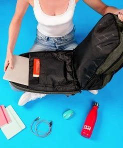 Begroting 😍 TRVLMORE Rugzak - 36 L - 17,3 Inch - Laptop Rugtas - Waterafstotend - Groen 🔥 -ACROPAQ Shop 550x550 244