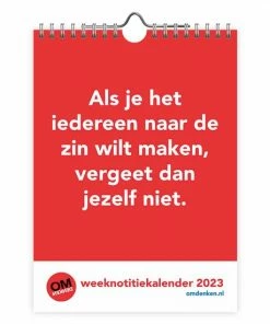Beste Pirce 🔥 Comello Omdenken Week Notitiekalender 2023 🔔