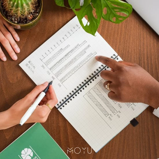 Goedkoop ๐ MOYU Ringband A5 - Hardcover - Beyond Blue - Uitwisbaar Notitieboek - Duurzaam Steenpapier ๐ 10 Goedkoop ๐ MOYU Ringband A5 - Hardcover - Beyond Blue - Uitwisbaar Notitieboek - Duurzaam Steenpapier ๐ - Afbeelding 8