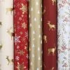 Goedkoop 🥰 Benza WINTERCHARM Assortiment Cadeaupapier Inpakpapier Voor Kerstmis - 2 Meter X 70 Cm - 5 Rollen 🧨