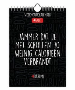 Hete verkoop ✔️ Comello Darum Week Notitiekalender 2023 ⌛