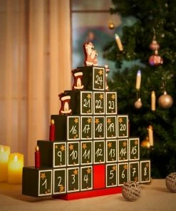 Goedkoopste ✔️ Deuba Spielwerk Herbruikbare Adventskalender – Zelf Vulbaar 24 Deurtjes 🎁 -ACROPAQ Shop 550x550 330