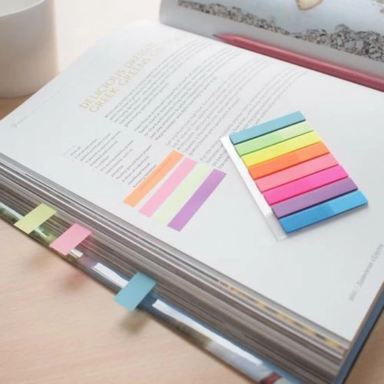 Beste Verkoop π Stick'n - Smalle Index Tabs 45x8mm - 8x Neon Assorti Kleuren - 160 Tabs 𧨠5 Beste Verkoop π Stick'n - Smalle Index Tabs 45x8mm - 8x Neon Assorti Kleuren - 160 Tabs 𧨠- Afbeelding 3