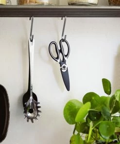 Beste deal 🔥 KitchenBrothers Keukenschaar - Vaatwasserbestendig - Zwart/Wit 🧨 -ACROPAQ Shop 550x550 342