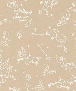 Aanbiedingen 🌟 CollectivWarehouse Collectiv Warehouse- Dubbelzijdig- Sinterklaas Inpakpapier - Cadeaupapier Sint 5 Rollen 300 X 50 Cm 🤩 -ACROPAQ Shop 550x550 357