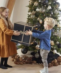 Groothandel 🧨 Riviera Maison Aftelkalender Week Kerst - 7 Days Till 🎁 Christmas - Zwart ✨ -ACROPAQ Shop 550x550 360