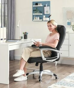 Beste recensies van 👏 Merkloos Comfortabele En Ergonomische Bureaustoel Voor Volwassenen, Kantelbaar, Verstelbaar, Premium Design, Zwart 💯 -ACROPAQ Shop 550x550 373