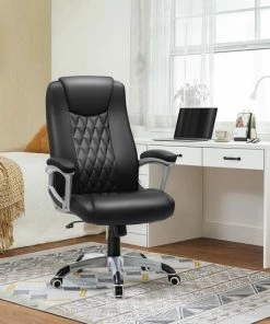 Beste recensies van 👏 Merkloos Comfortabele En Ergonomische Bureaustoel Voor Volwassenen, Kantelbaar, Verstelbaar, Premium Design, Zwart 💯 -ACROPAQ Shop 550x550 374