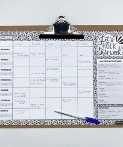 Top 10 🛒 Hippekaartjeswinkel Familieplanner XXL Op Klembord + Gratis Navulling - Weekplanner A3 - Gezinsplanner Ongedateerd - Zwart Wit - Kalender Met Ruimte Voor Notities En Wat Je Gaat Eten ⌛ 10 Top 10 🛒 Hippekaartjeswinkel Familieplanner XXL Op Klembord + Gratis Navulling - Weekplanner A3 - Gezinsplanner Ongedateerd - Zwart Wit - Kalender Met Ruimte Voor Notities En Wat Je Gaat Eten ⌛ -ACROPAQ Shop 550x550 427
