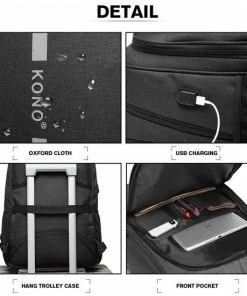 Coupon ๐งจ Kono Rugzak - Laptoptas Inclusief USB Oplaadstation - 25 L Rugtas Voor Mannen/Vrouwen - Tas Met Reflecterende Strip - Waterdichte ๐ Backpack - Tas Voor School/Werk/Reizen - Zwart (E1972) ๐ฅฐ 15 Coupon ๐งจ Kono Rugzak - Laptoptas Inclusief USB Oplaadstation - 25 L Rugtas Voor Mannen/Vrouwen - Tas Met Reflecterende Strip - Waterdichte ๐ Backpack - Tas Voor School/Werk/Reizen - Zwart (E1972) ๐ฅฐ -ACROPAQ Shop 550x550 446