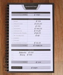 Korting 😍 Vultera Budget Planner - Krijg Overzicht In Je Uitgaven - Kasboek - Kakeibo - Budgetplanner 👍 -ACROPAQ Shop 550x550 45