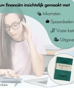 Korting 😍 Vultera Budget Planner - Krijg Overzicht In Je Uitgaven - Kasboek - Kakeibo - Budgetplanner 👍 -ACROPAQ Shop 550x550 47