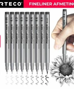Beste recensies van ⭐ ARTECO® 9 Pigment Liners – Fineliners - Handlettering – Gepigmenteerde Inkt - Schrijven – Schetsen – Pennen 😀 -ACROPAQ Shop 550x550 503