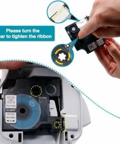 Promo 💯 Merkloos 3 X Dymo 45013 Zwart Op Wit Standaard Label Tapes 😍 11 Promo 💯 Merkloos 3 X Dymo 45013 Zwart Op Wit Standaard Label Tapes 😍 -ACROPAQ Shop 550x550 512