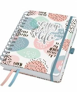 Goedkoop 🔥 Sigel Jolie Inspire - Agenda 2023 - Spiraal-agenda - A5 - 4-talig - Rose Inspiration - Hardcover. SI-J3602 ⌛