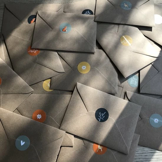 Flash-uitverkoop ๐ Meer Van Moos 100 C6 Kraft Enveloppen + 100 Sluitstickers - 11,4 X 16,2 Cm - Gerecyclede Enveloppen - Eco-enveloppen ๐ฅฐ 6 Flash-uitverkoop ๐ Meer Van Moos 100 C6 Kraft Enveloppen + 100 Sluitstickers - 11,4 X 16,2 Cm - Gerecyclede Enveloppen - Eco-enveloppen ๐ฅฐ - Afbeelding 4